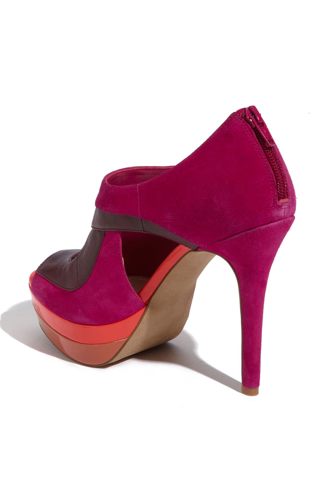 'Evannan' Platform Pump, Alternate, color, BERMUDA PINK