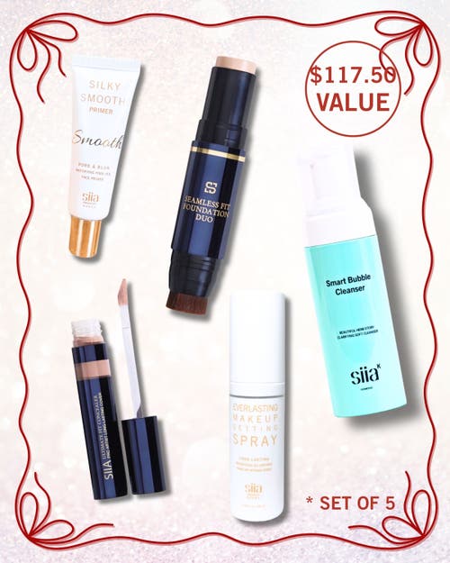 Siia Cosmetics 5-pc. Perfect Base Collection In Brown