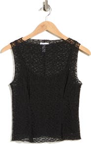 Leith Lace Sleeveless Tank