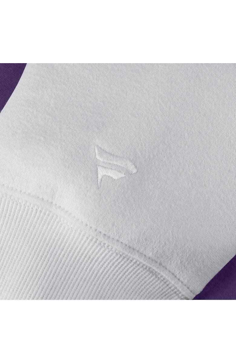 FANATICS Unisex Fanatics  Purple Baltimore Ravens Sleek Elements Pullover Hoodie, Alternate, color, Purple