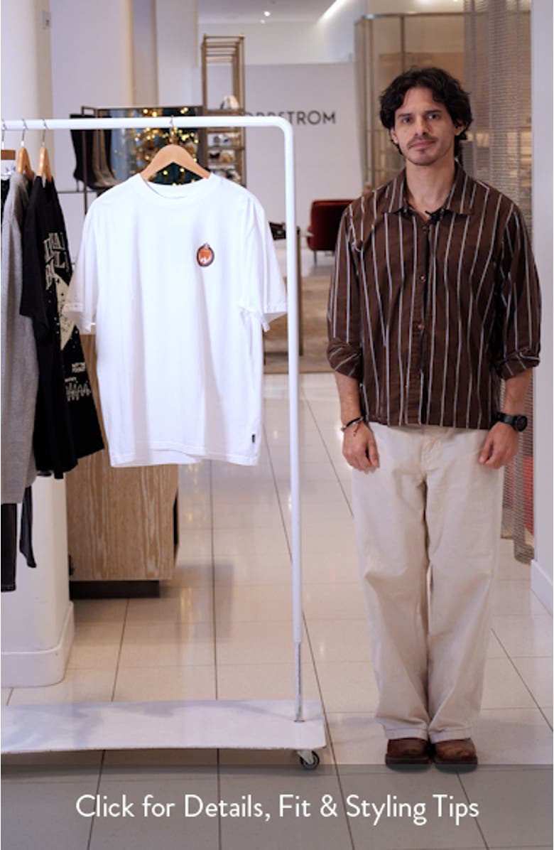 Bermuda Maxwell Crest Cotton Graphic T-Shirt, sales video thumbnail