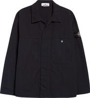 Stone Island Compass Logo Patch Shirt Jacket