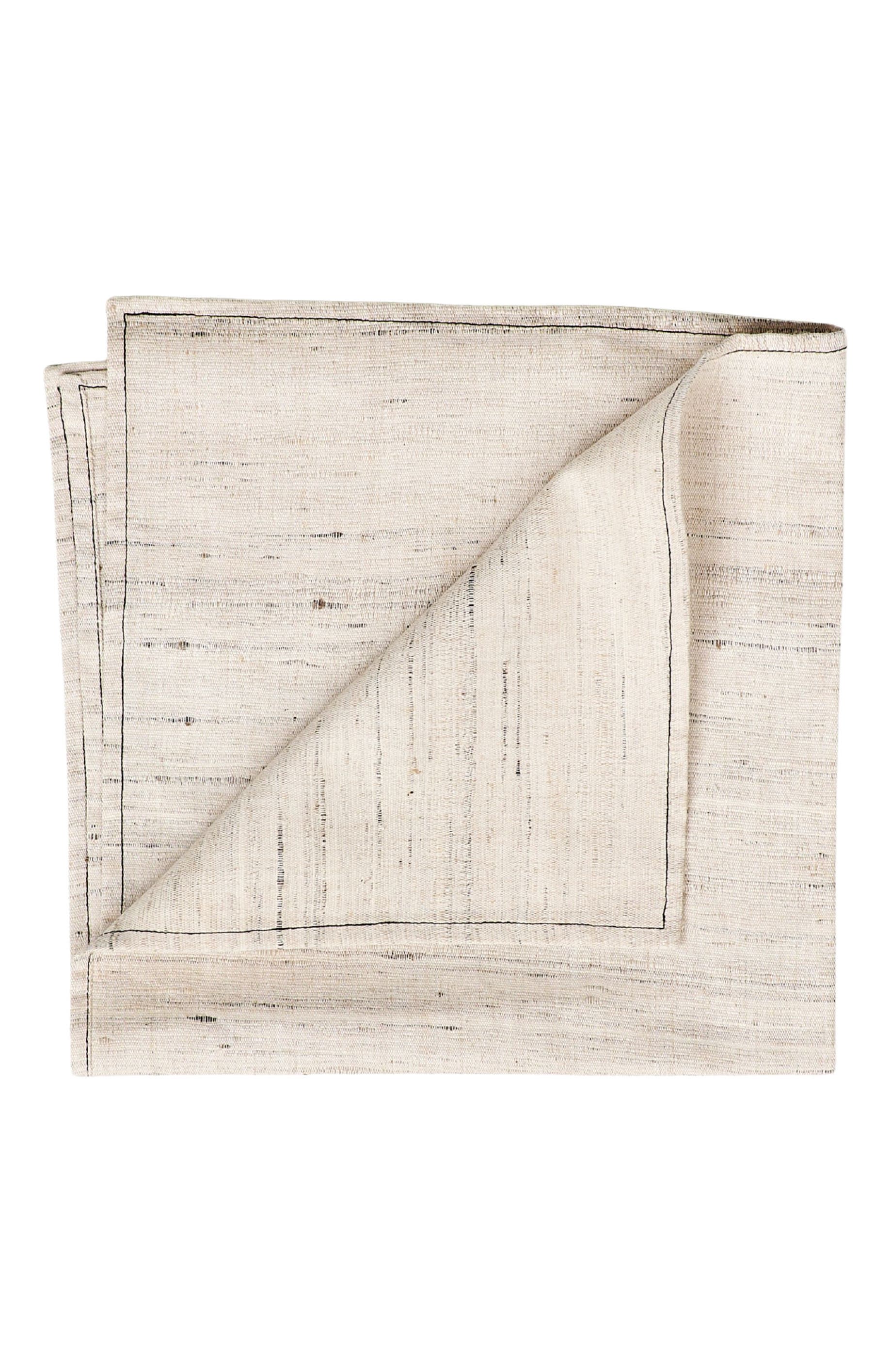 Studio Variously Kora Peace Silk Napkin - Thumbnail 4