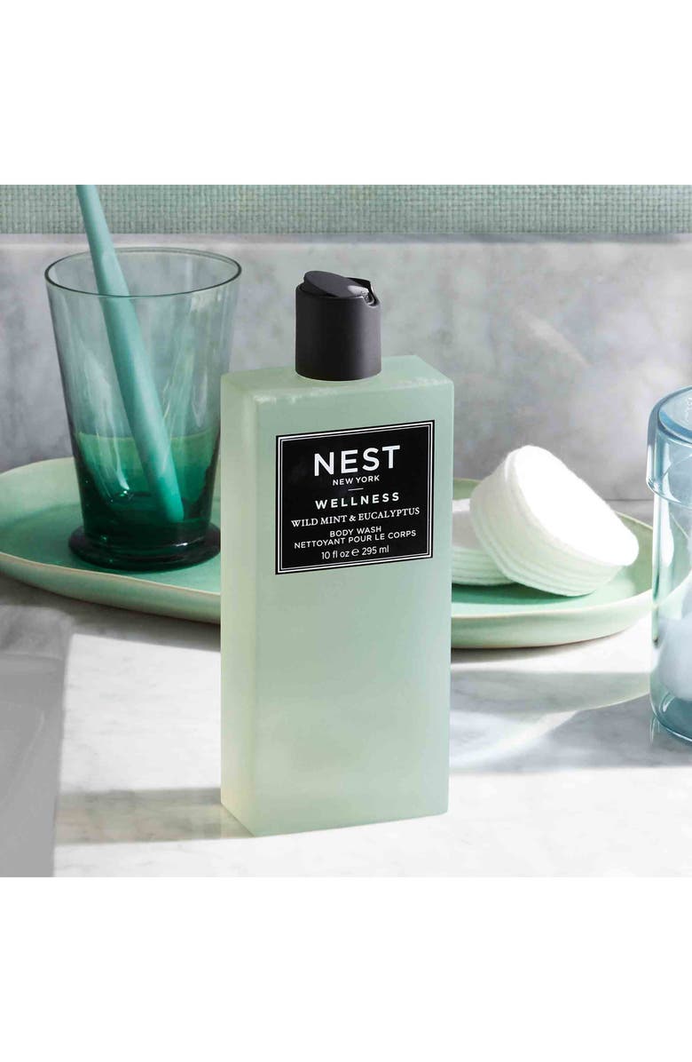 NEST New York Wild Mint & Eucalyptus Body Wash, Alternate, color, 