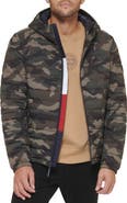 Tommy Hilfiger Stretch Quilted Hooded Jacket