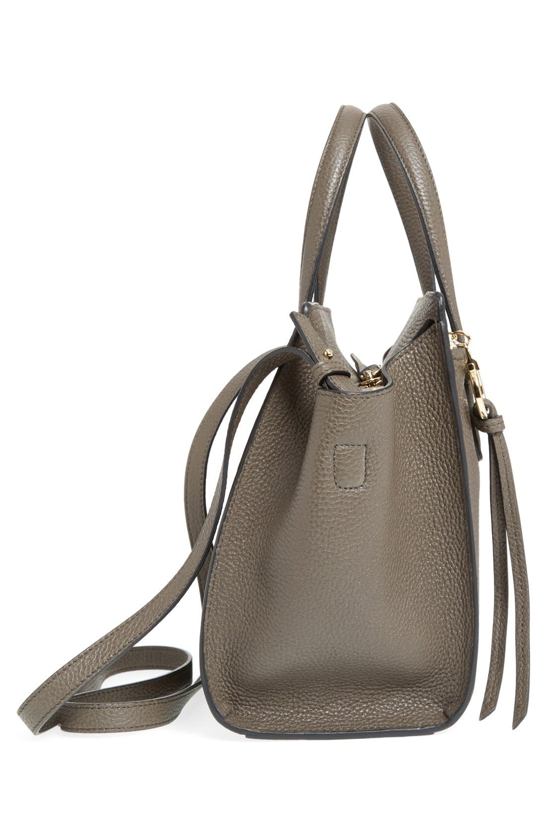 FERRAGAMO Salvatore Ferragamo 'Mini Amy' Calfskin Leather Tote, Alternate, color, 