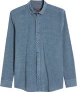 Johnston & Murphy Textured Corduroy Button-Down Shirt
