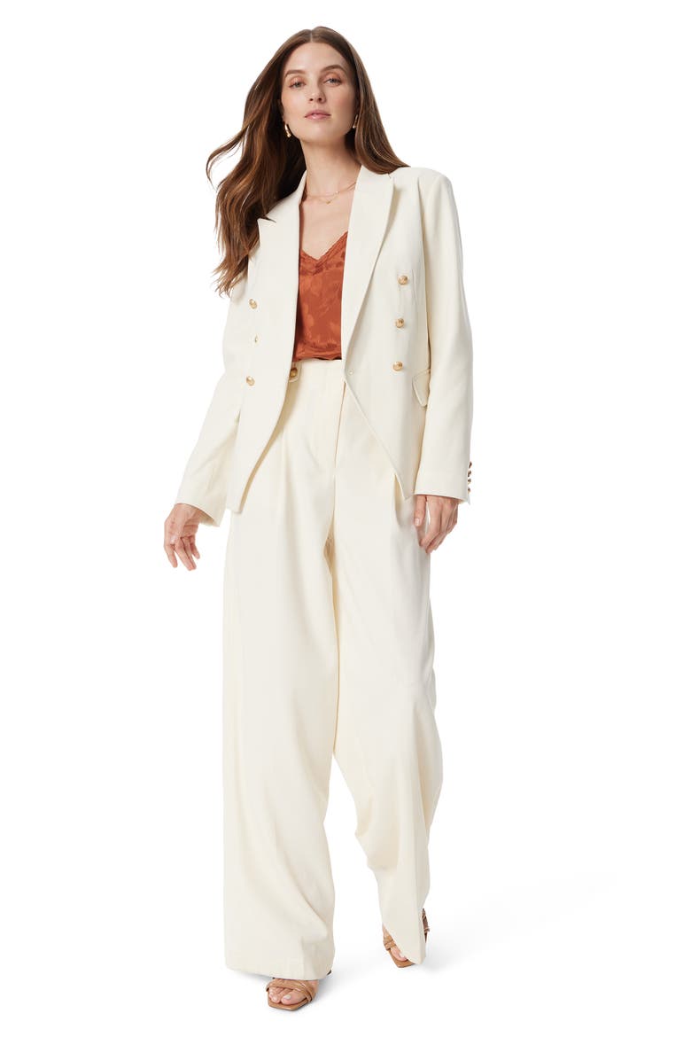 Imogen Double Breasted Blazer, Alternate, color, CREAM