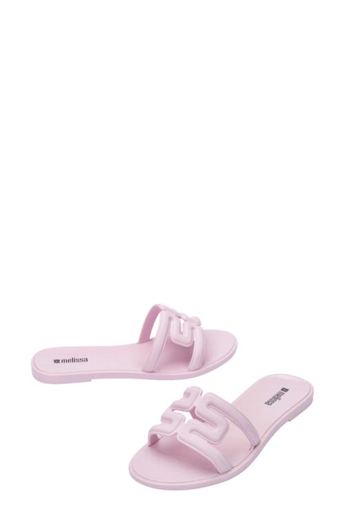 Shop Melissa M Slide Sandal In Light Pink