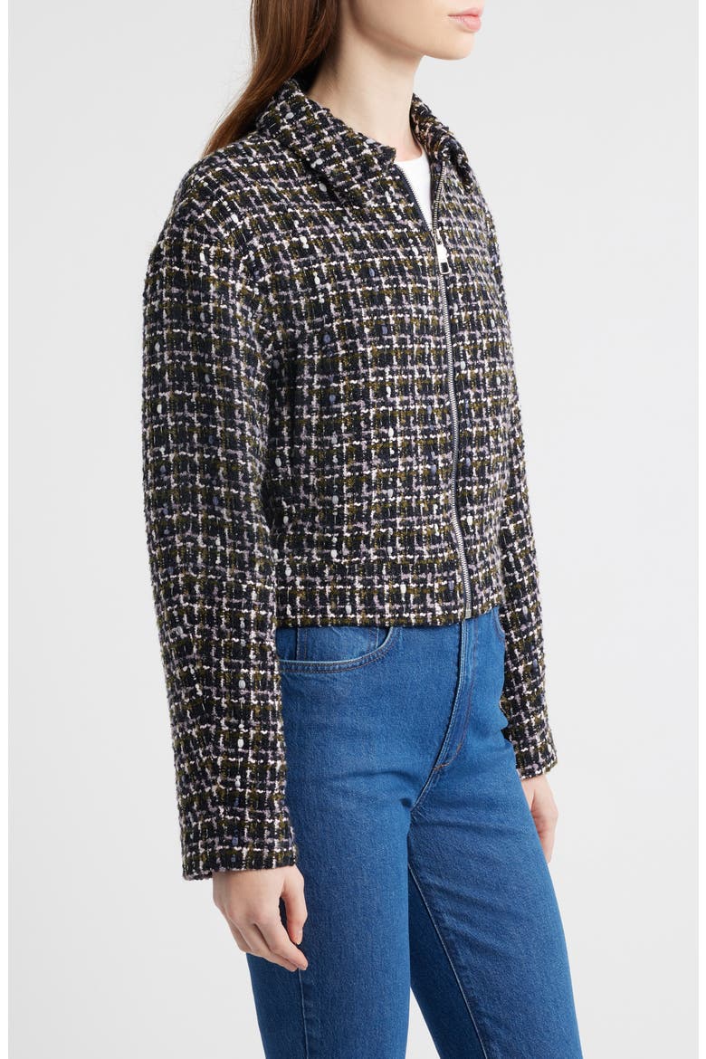 Jawedi Metallic Tweed Jacket, Alternate, color, OPEN MISC
