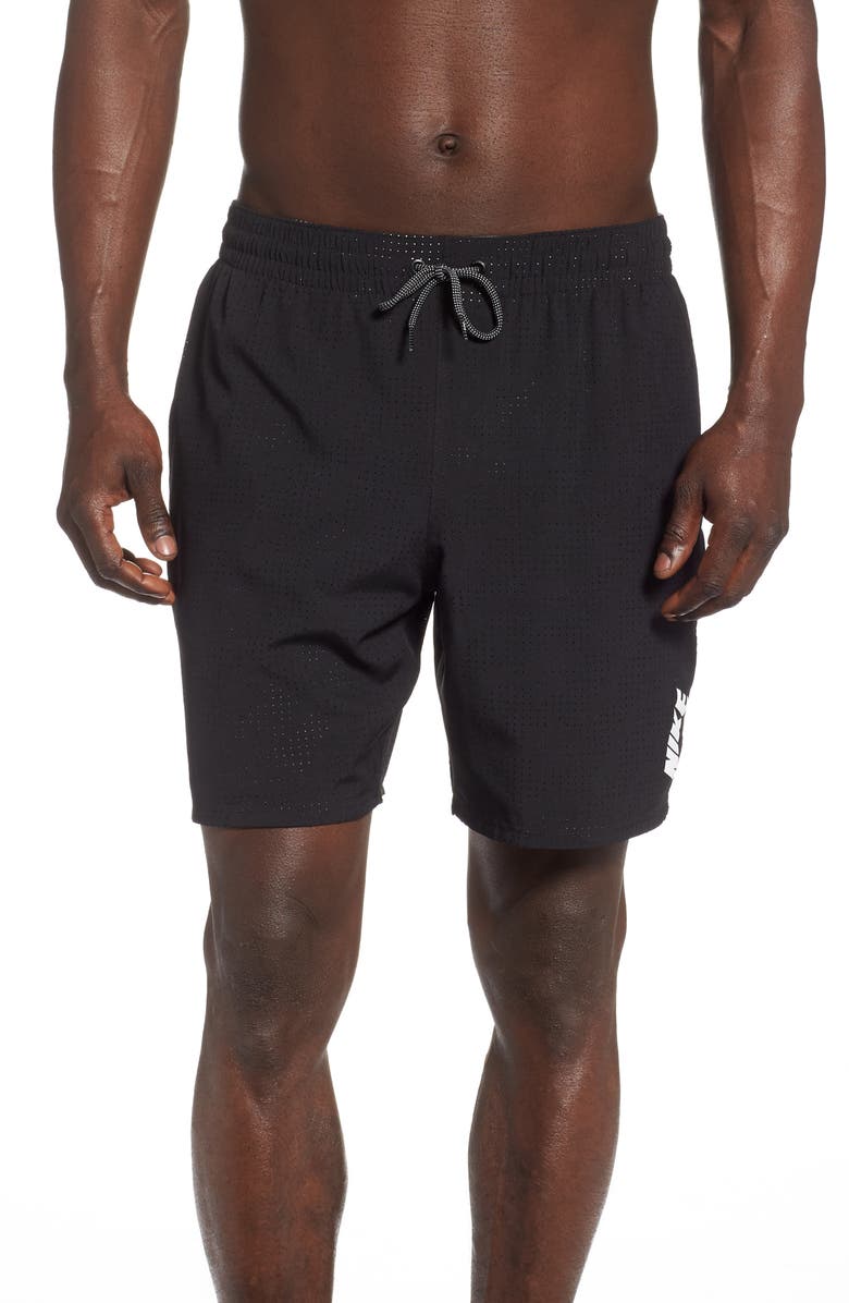 Nike Camo Mesh Reversible Volley Shorts, Main, color, 