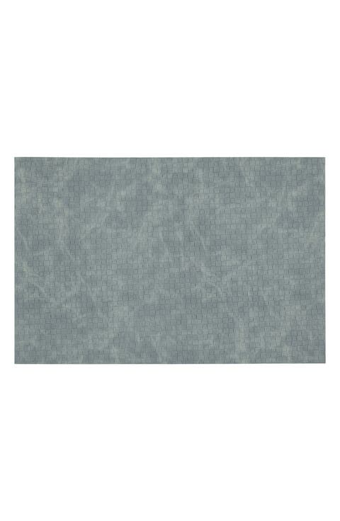 Faux Leather Reversible Set of 4 Placemats