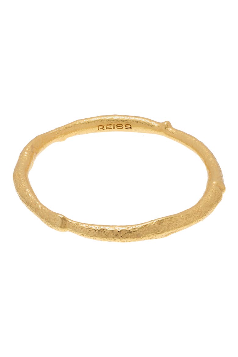 Monisha Molten Bangle, Main, color, GOLD TONE