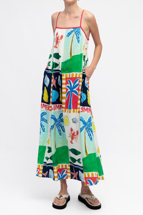 Soleil Summer Midi Dress