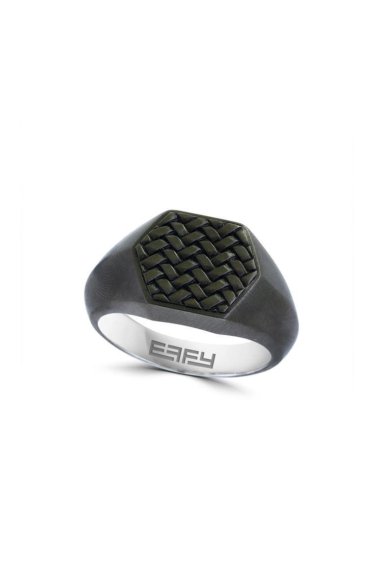EFFY Sterling Silver Signet Ring, Main, color,
