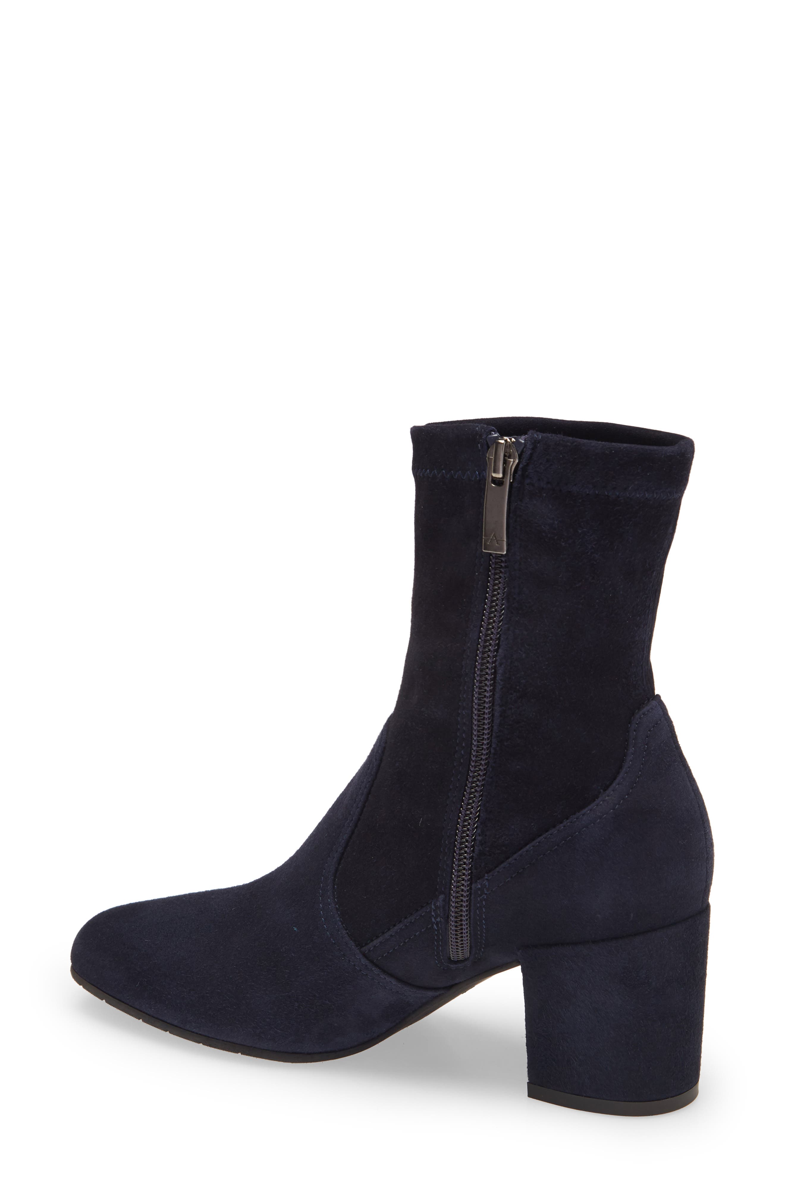 Dayana Water Resistant Stretch Bootie, Alternate, color, NAVY