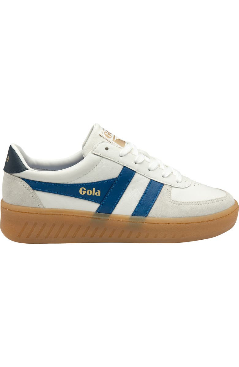 Gola Grandslam Elite Sneaker, Alternate, color, White/ Sapphire/ Navy/ Gum
