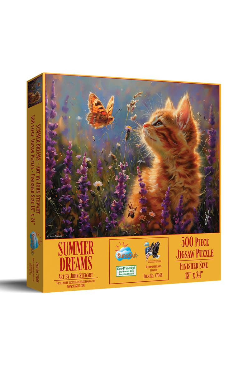 Summer Dreams 500 piece Jigsaw Puzzle for Adults, Main, color, Multicolor