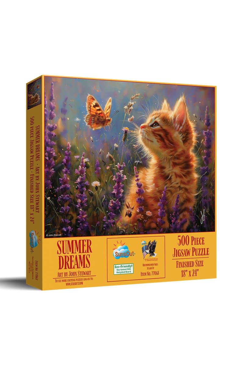 Sunsout Summer Dreams 500 piece Jigsaw Puzzle for Adults, Main, color, Multicolor