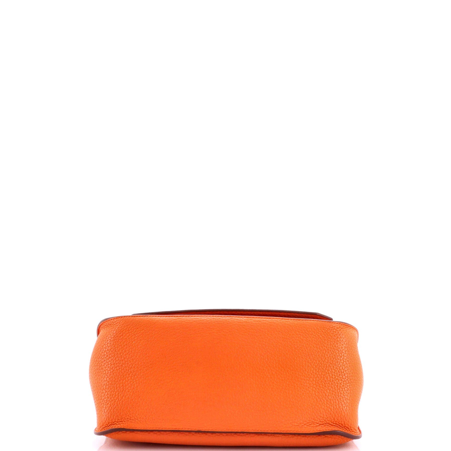 Pre-Owned Hermes Jypsiere Bag Clemence 28, Alternate, color, Orange H