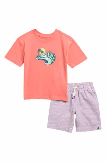 Quiksilver Kids' Graphic T-Shirt & Shorts Set