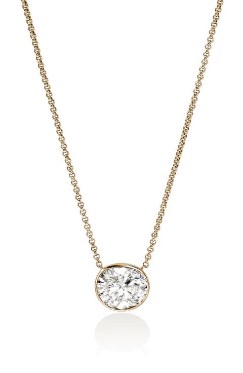 JH Lovestruck 14k Gold Lab Grown Diamond Necklace