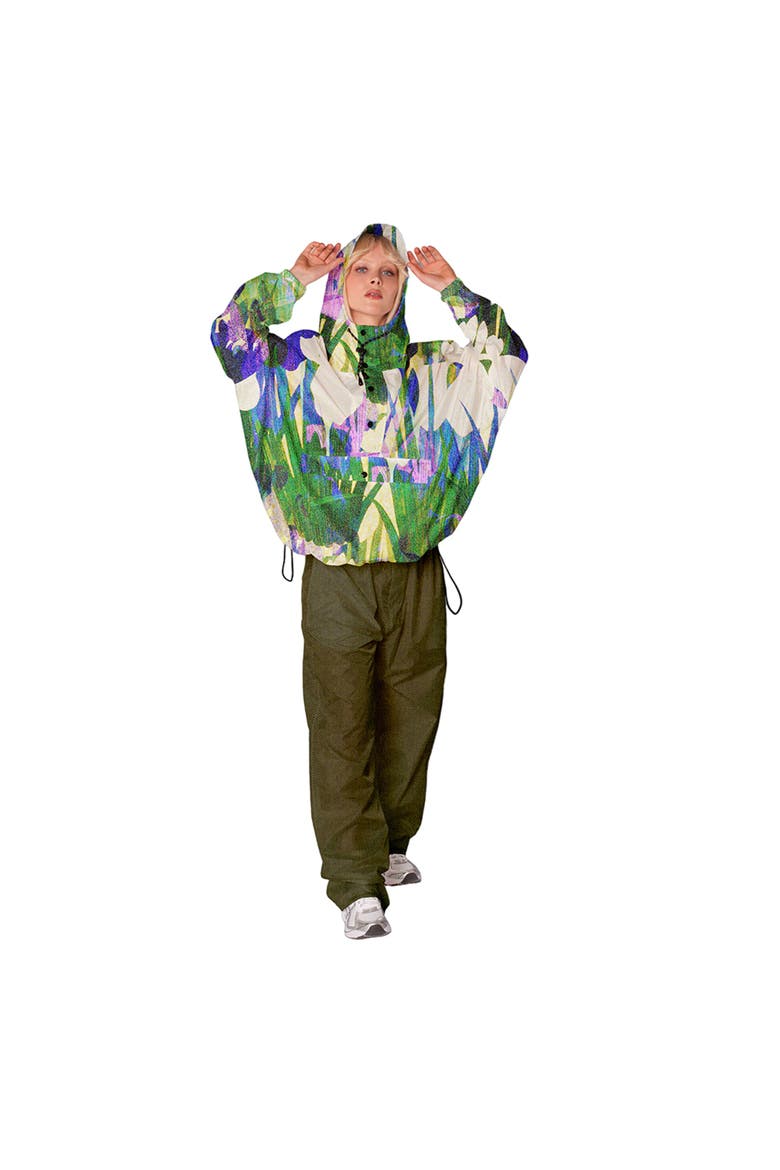 Anorak Lily, Alternate, color, Green