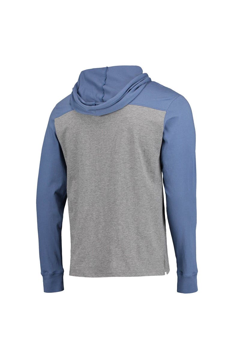 '47 Men's '47 Gray Los Angeles Dodgers Franklin Wooster Pullover Hoodie, Alternate, color, 