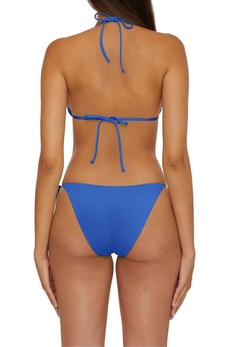 Becca 'Color Code' Triangle Bikini Top, Alternate, color, Ocean