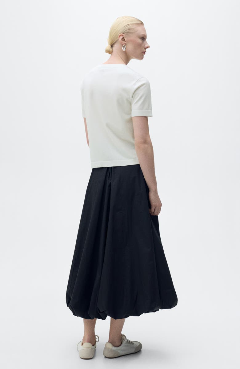 MANGO Short Sleeve Sweater, Alternate, color,