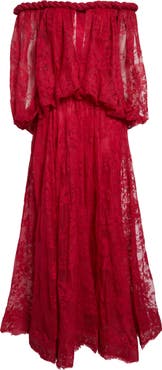 Zimmermann Luna Twist Lace Gown