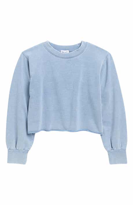 Splendid Kids' Frayed Hem Sweatshirt
