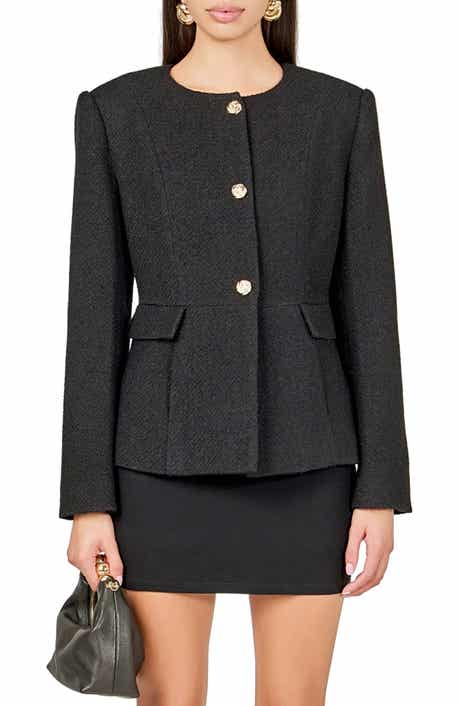 Collarless Blazer