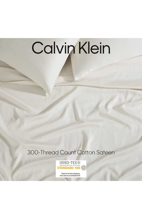 Calvin Klein Pearl Edge 300 Thread Count Sateen Sheet Set