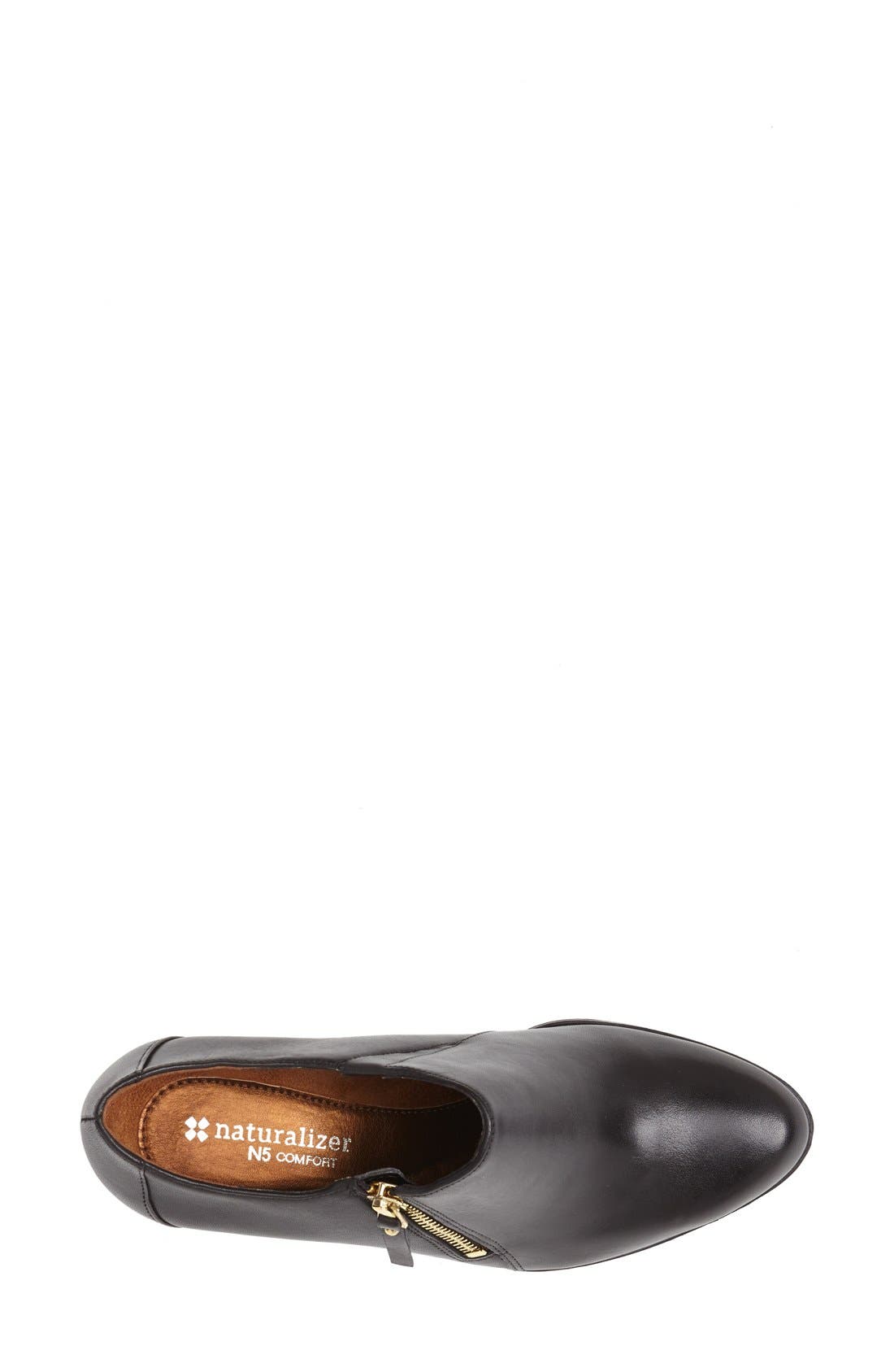 'Tipley' Bootie, Alternate, color, BLACK