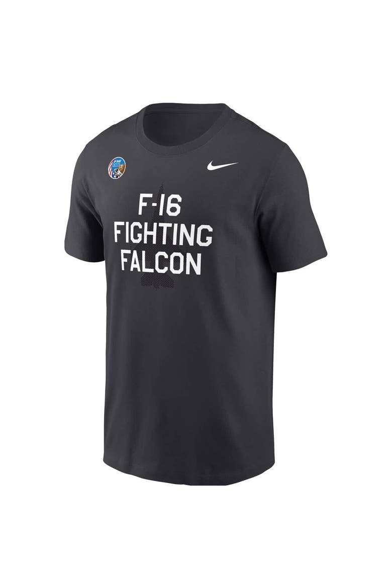 Men's Nike Anthracite Air Force Falcons APLS Fighting Falcon Collection Rivalry T-Shirt, Alternate, color, Anthracite