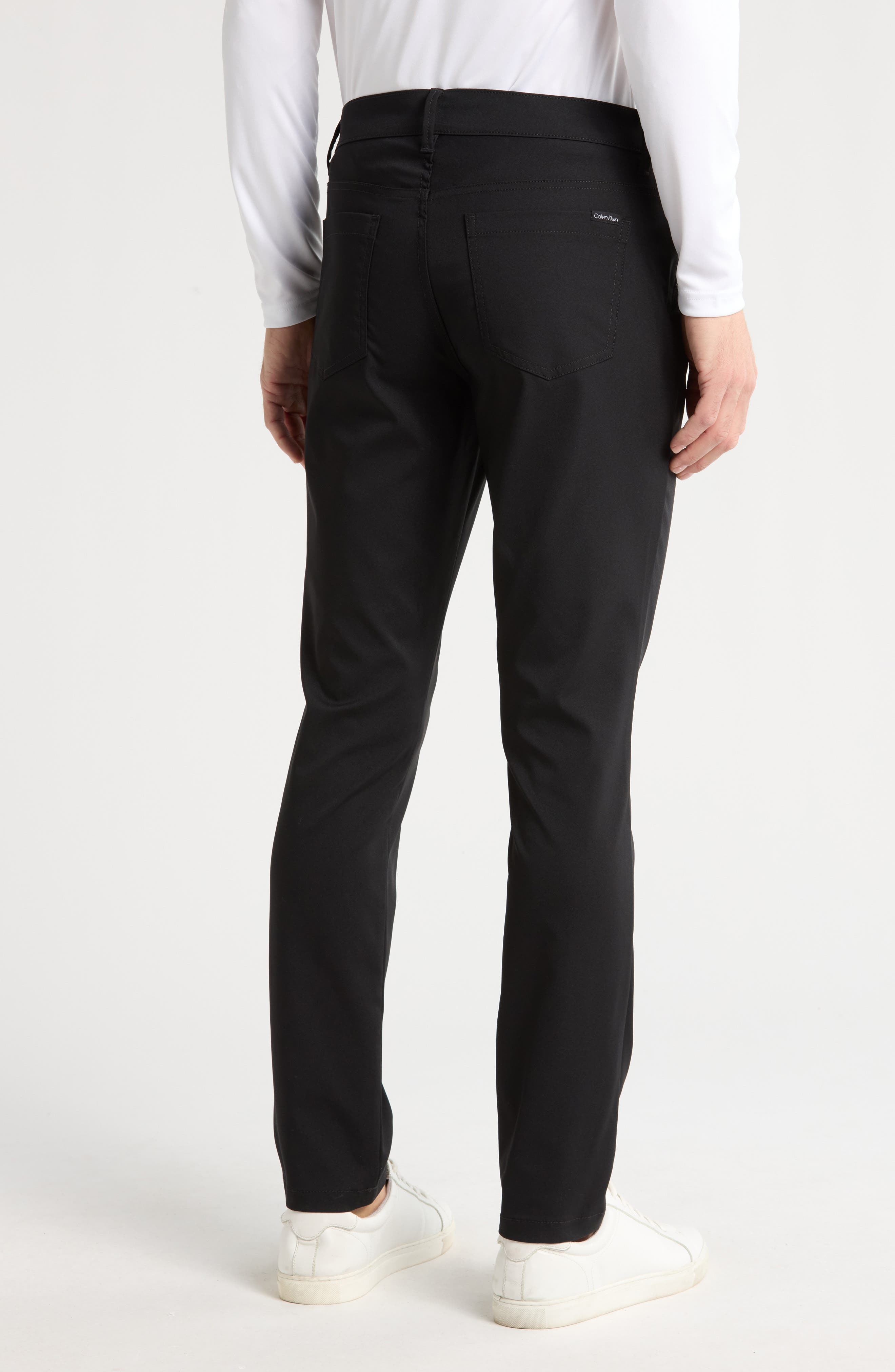 Calvin Klein Hi-Stretch Tech 5-Pocket Slim Pants | Nordstromrack