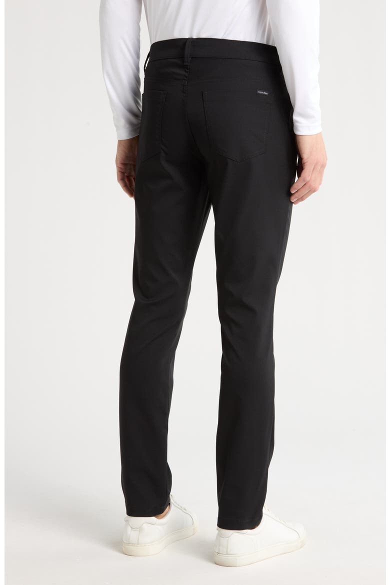 Hi-Stretch Tech 5-Pocket Slim Pants, Alternate, color, BLACK