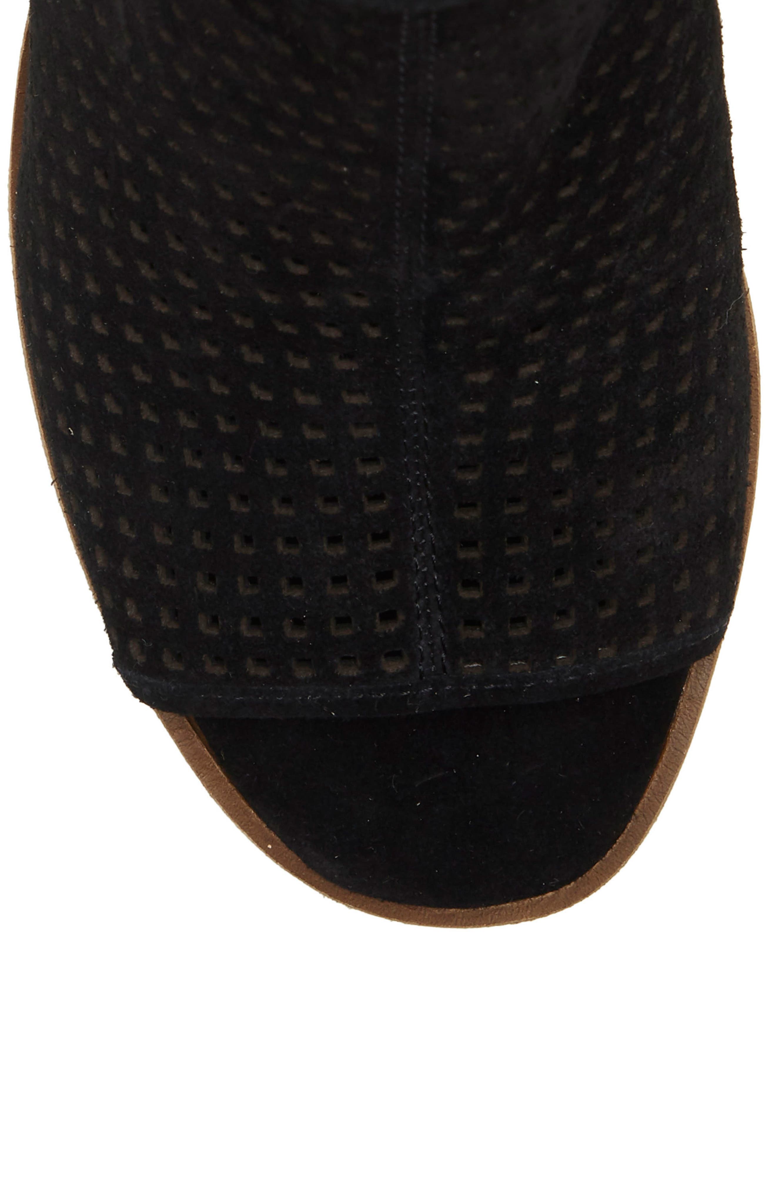 Vince Camuto Kareste Peep Toe Bootie, Alternate, color, 