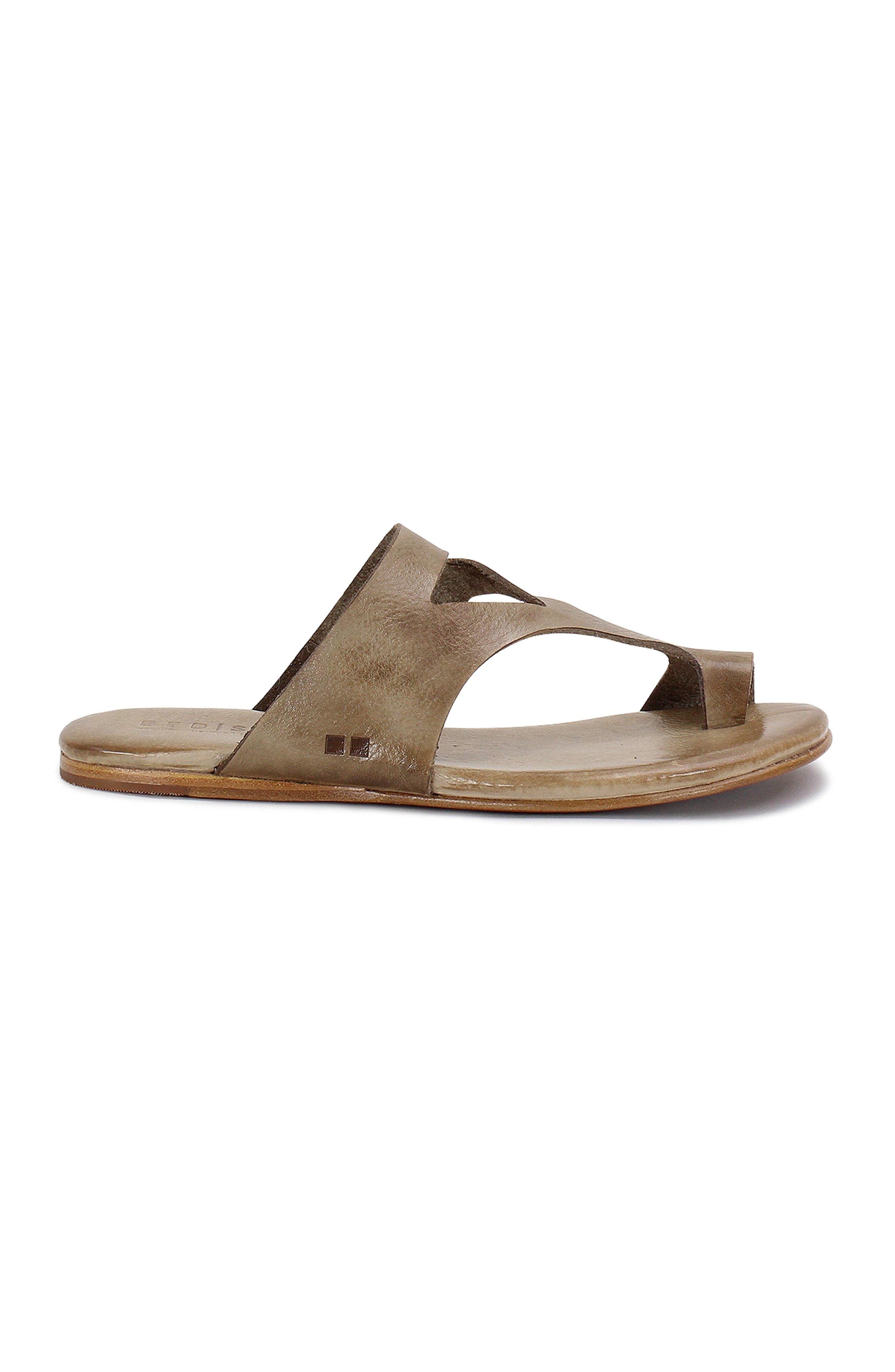 Bed Stu Civilized Flat Sandal, Alternate, color, Oats Rustic
