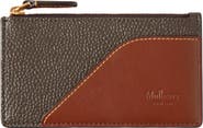 Mulberry Heritage Leather Zipped Long Card Holder