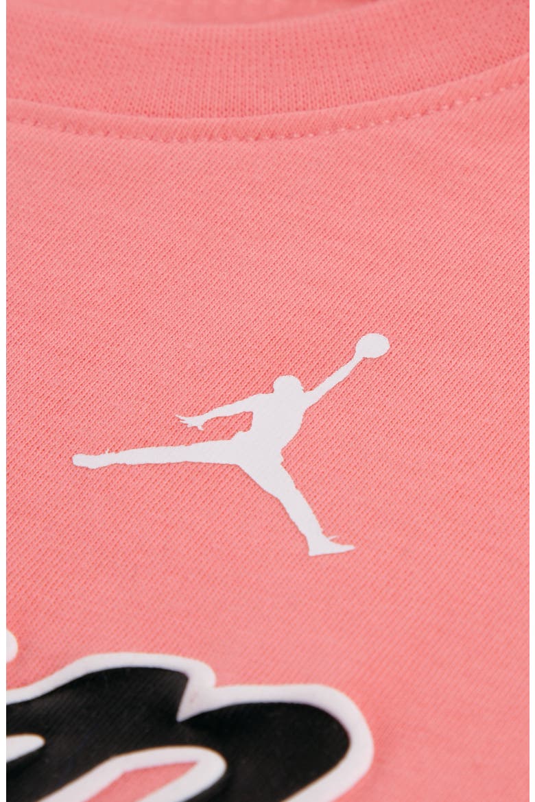 Kids' Flowy T-Shirt & Short Set, Alternate, color, BLACK