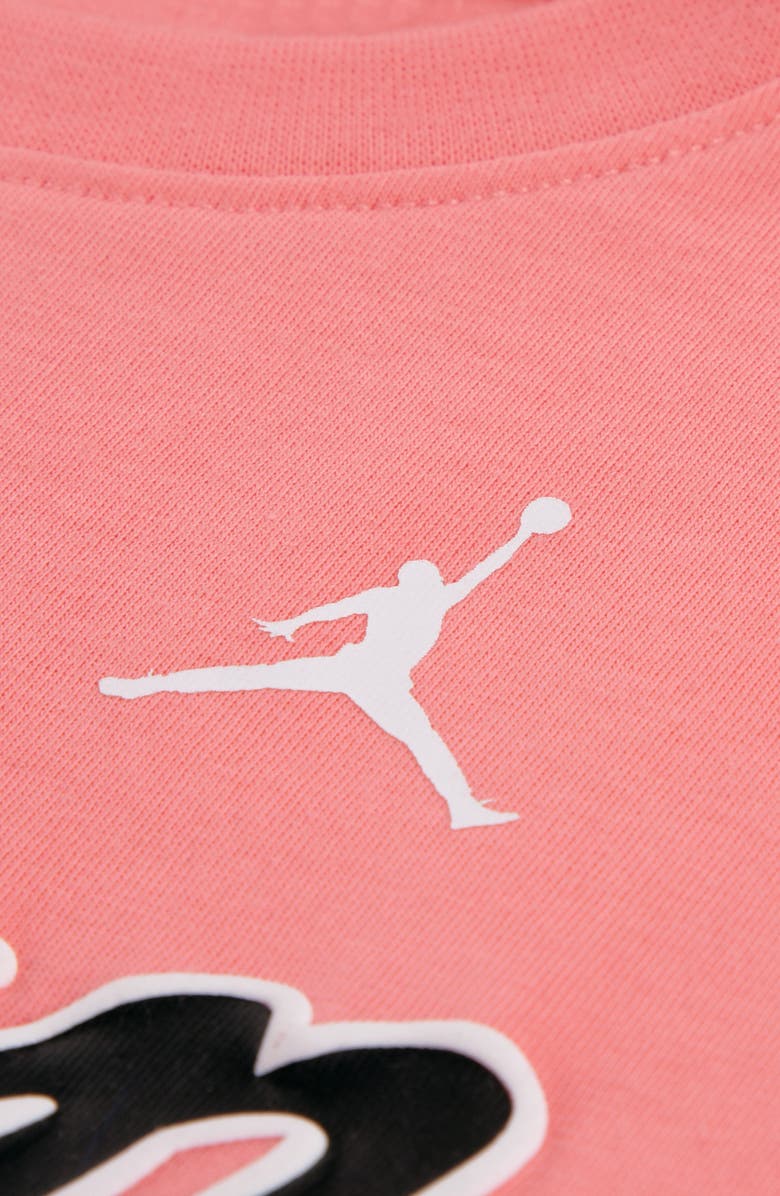 Jordan Kids' Flowy T-Shirt & Short Set, Alternate, color, Black