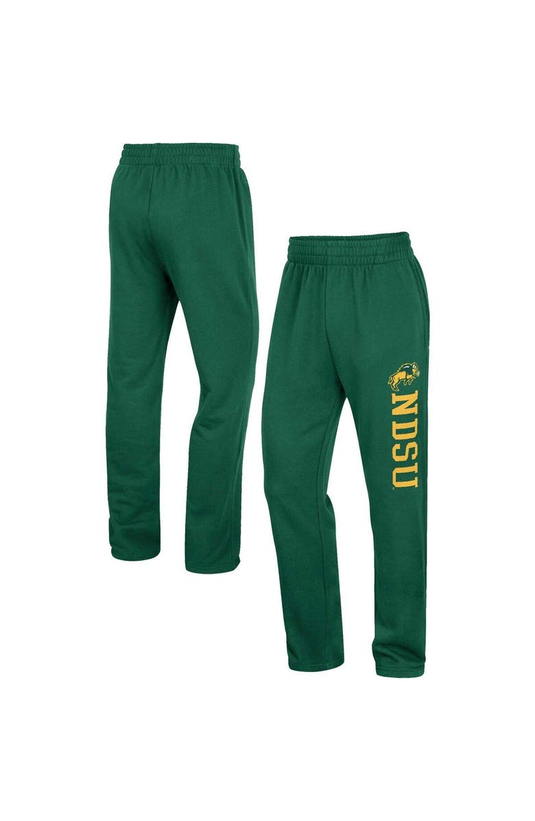 COLOSSEUM Men's Colosseum Green NDSU Bison Wordmark Pants, Main, color, 