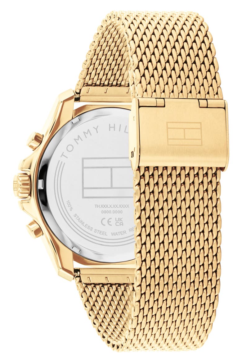 Jordan Multifunction Mesh Strap Watch, Alternate, color, GREEN