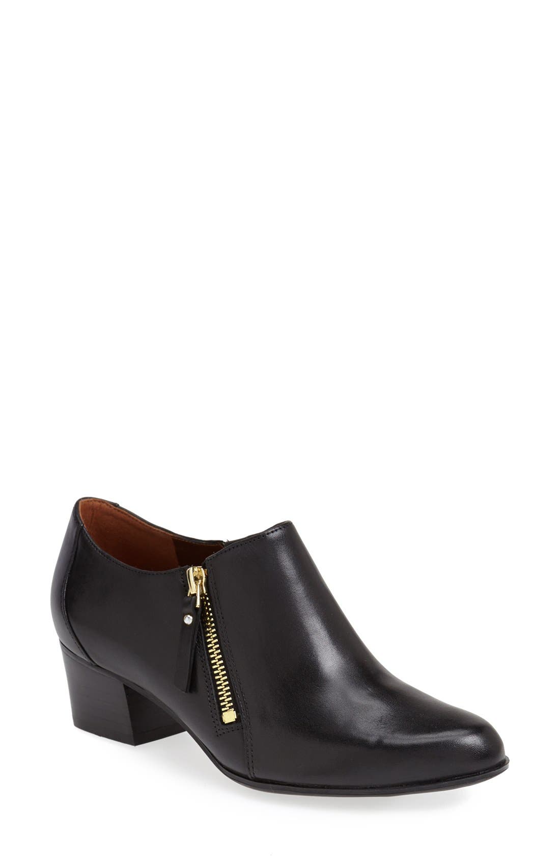 'Tipley' Bootie, Main, color, BLACK