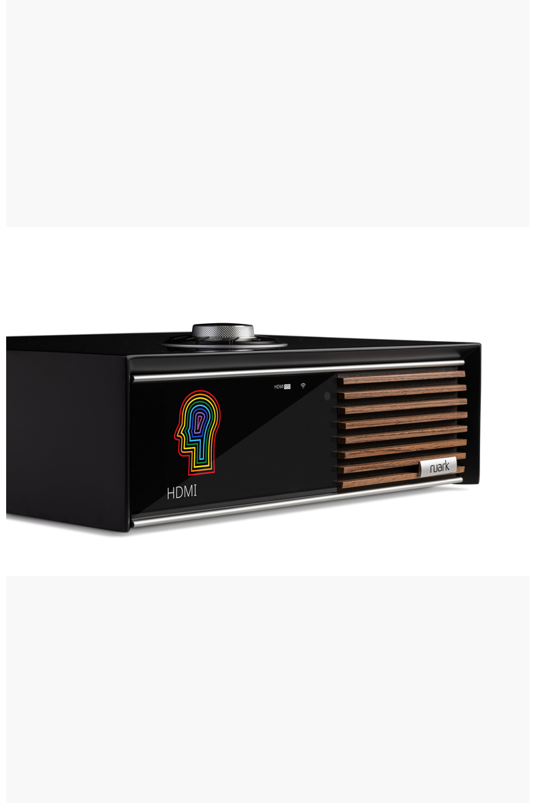 R610 Music Console, Alternate, color, Charcoal / Walnut