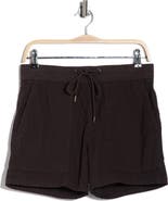 James Perse Stretch Cotton Poplin Drawstring Shorts
