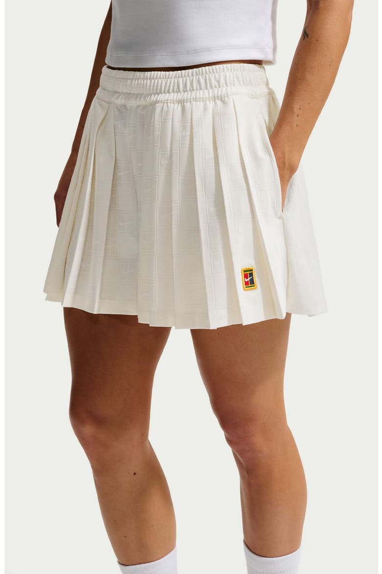 NikeCourt Dri-FIT High-Waisted Tennis Shorts, Alternate, color, SAIL