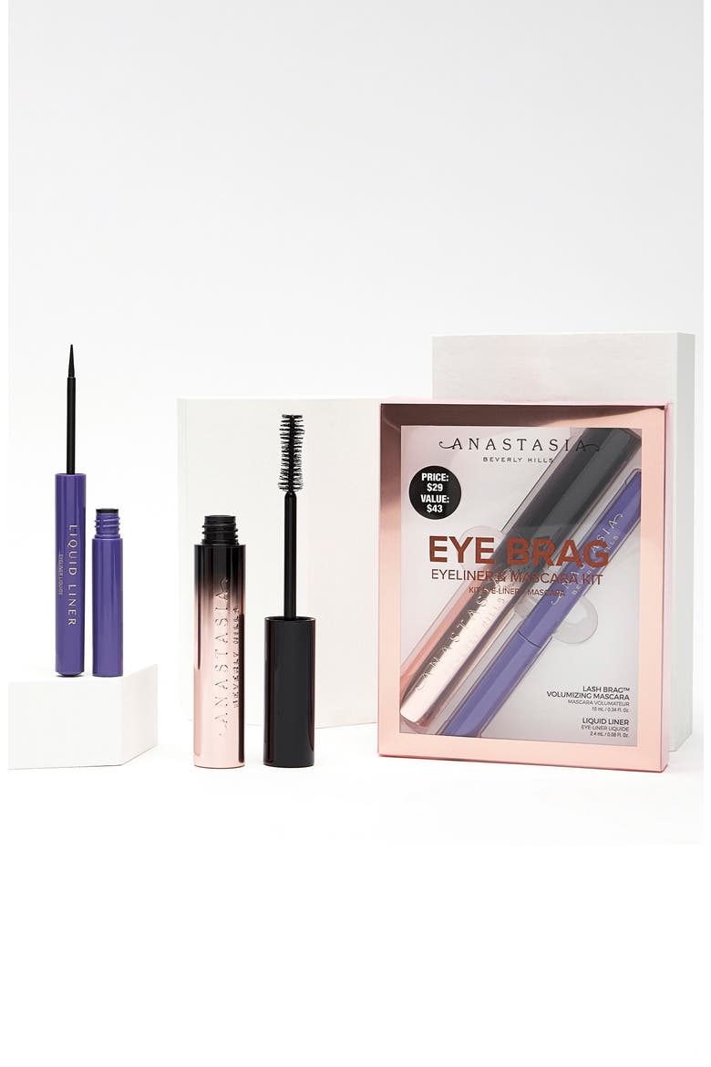 Eye Brag Eyeliner & Mascara Kit, Alternate, color, NO COLOR